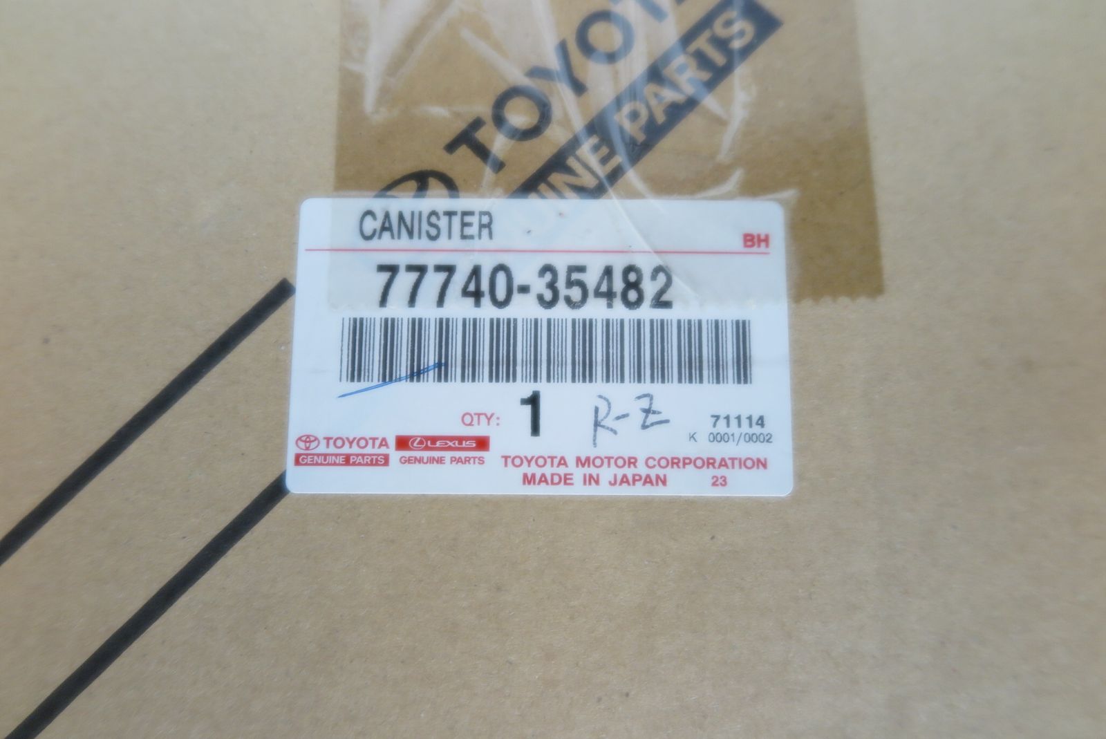 oem toyota 4runner canister assy 77740-35482 (2000-2004)