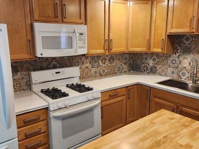 White Gas Stove Range, Grey Burners