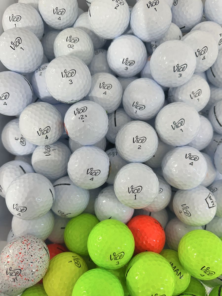 150 like new Vice Golf Balls in stock