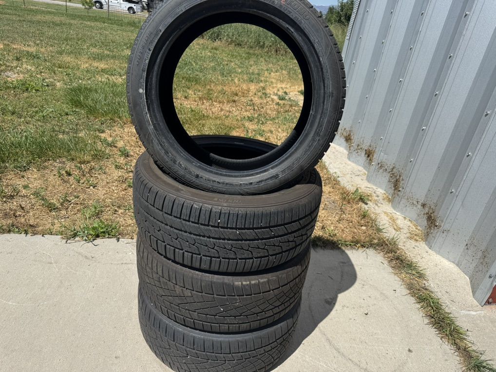 4 Used Tires 235/45R18