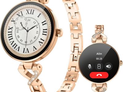 NEW Smart Watches for Women, 1.04" AMOLED Screen, Answer/Make Call, iOS/Android 24H Sleep Tracker