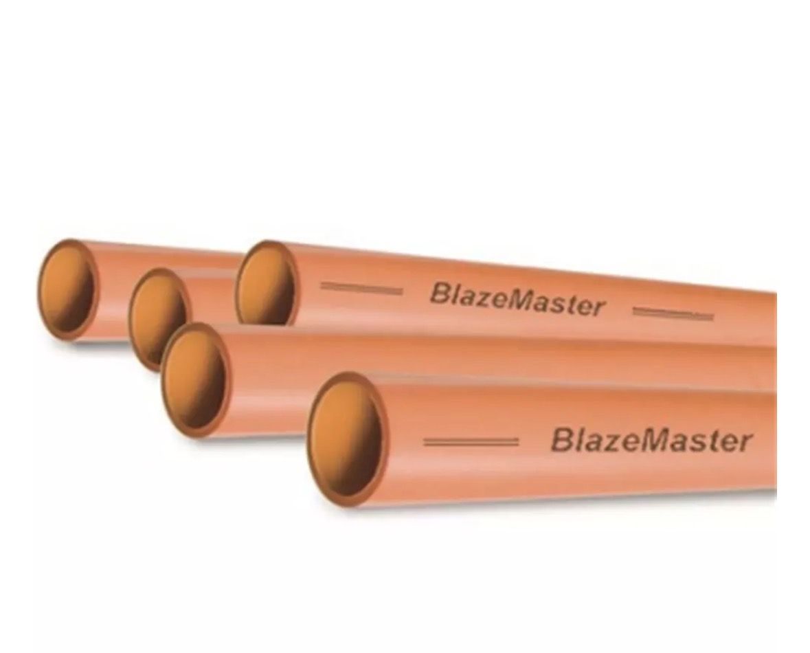 BlazeMaster 1” inch x 15’ feet CPVC Fire sprinkler pipe