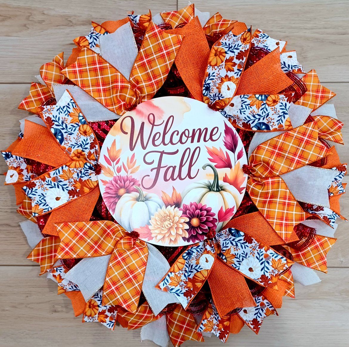 Welcome Fall Wreath