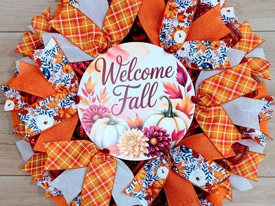Welcome Fall Wreath