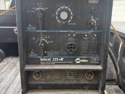 Miller bobcat 225 welder