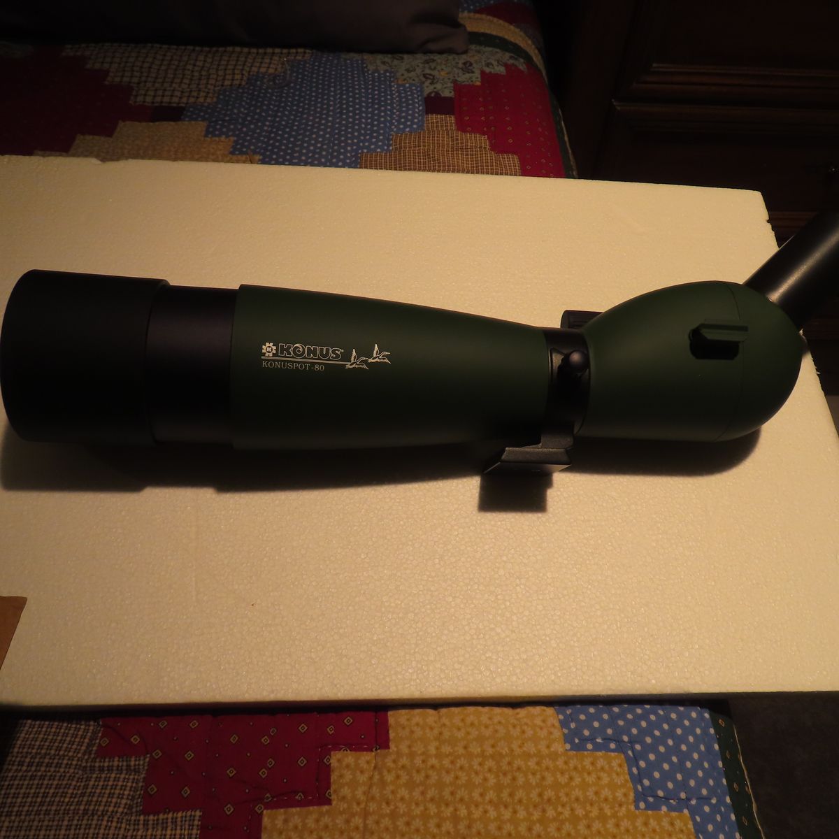 Konus Konuspot-80 Spotting Scope with Table Tripod and Phone Mount