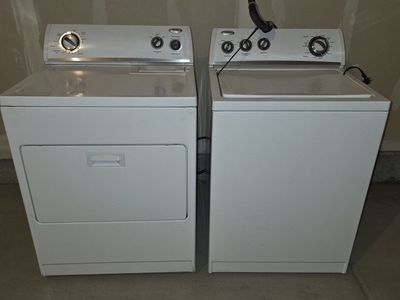 Whirlpool washer and dryer