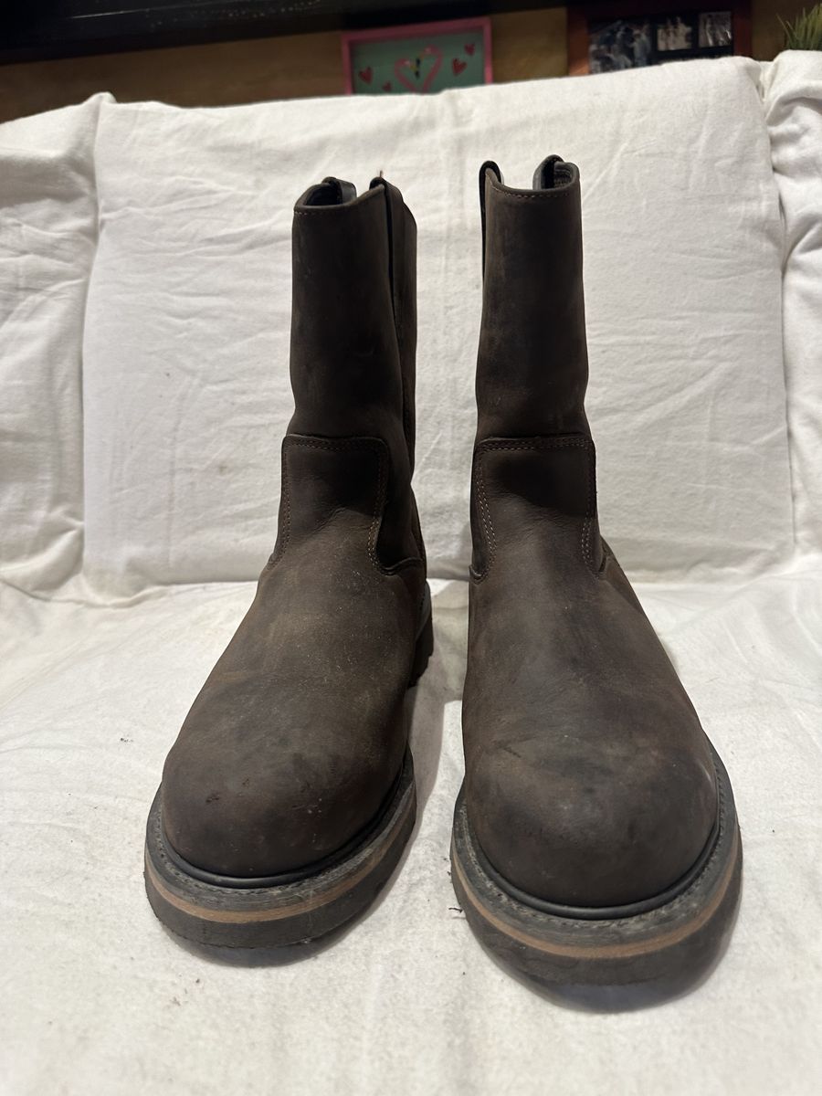 Survivors Mens 12 Steel Toe, Leather Work Boots