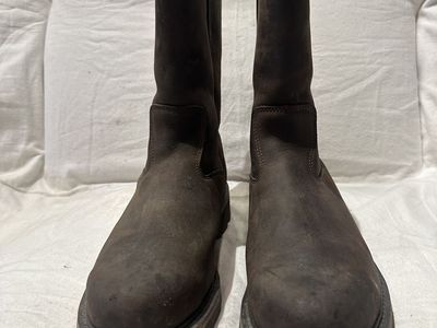 Survivors Mens 12 Steel Toe, Leather Work Boots