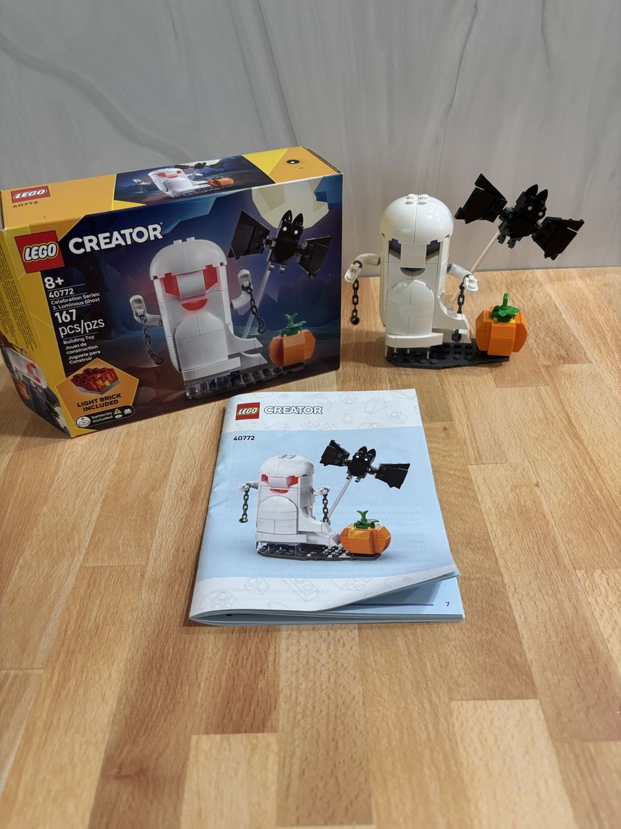 LEGO Creator 40772 Celebration Series Luminous Ghost Complete with Box & Instructions