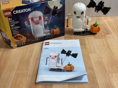 LEGO Creator 40772 Celebration Series Luminous Ghost Complete with Box & Instructions