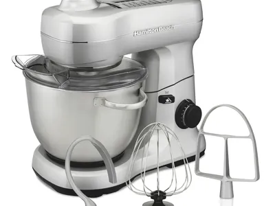 Hamilton Beach Stand Mixer with 4 Quart stainless steel bowl