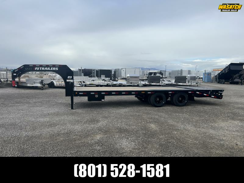 PJ Trailers 8.5x25 Low-Pro Flatdeck With Duals (LD) Flatbed Trailer