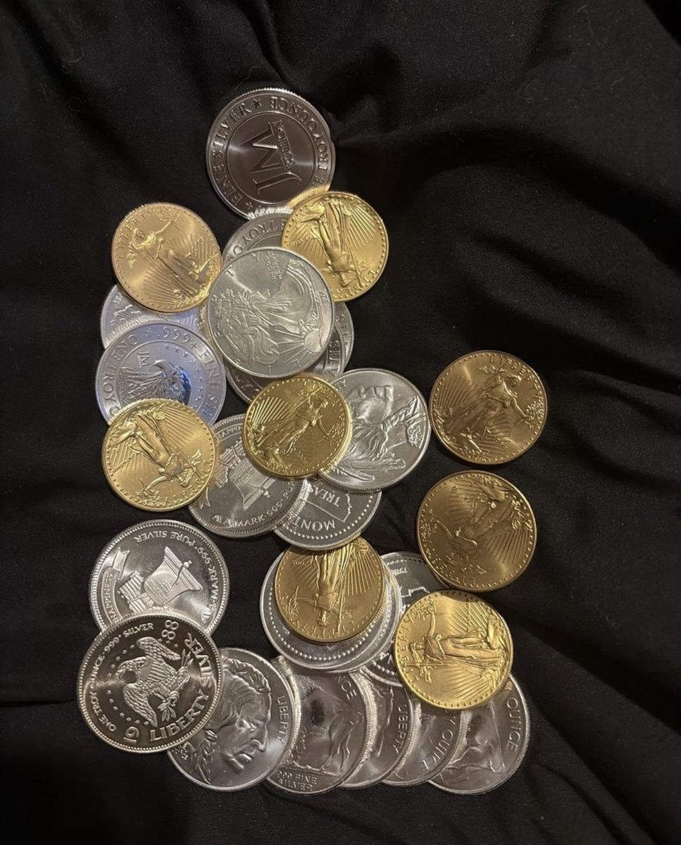 Bullion gold and silver