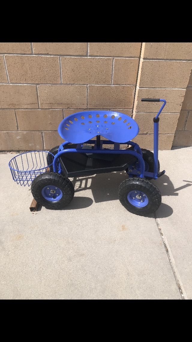 Gardener's Tractor Scoot (Blue)