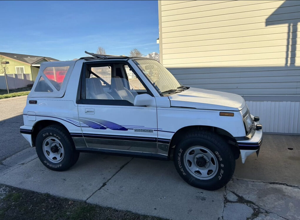 225 75 R15 On A 1990 Geo Tracker