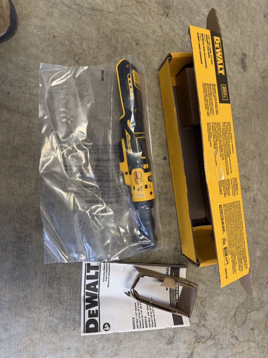 DEWALT ATOMIC DCF512 20V MAX 1/2 in. Cordless Ratchet Tool Only - New Open Box