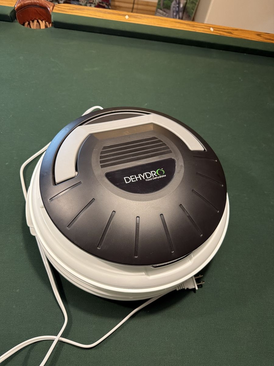 Presto Dehydro Electric Food Dehydrator White & Black