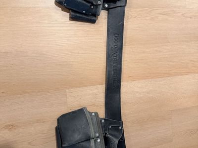 Occidental Leather 5080DB Pro Framer Tool Belt with Pouches - Used, Black