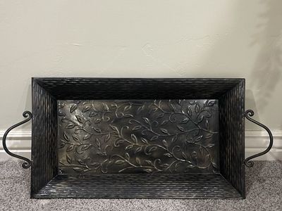 Metal tray