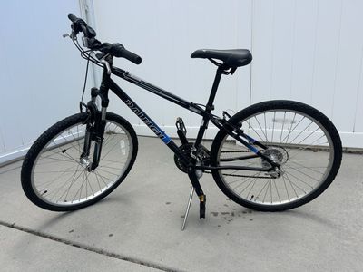 Raleigh Mojave 2.0 Mountain Bike - Black, Full Suspension, 26-inch Wheels