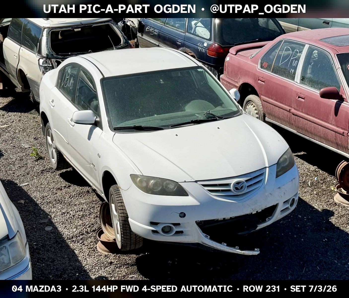2004 Mazda Mazda3 Parts - UTPAP Ogden