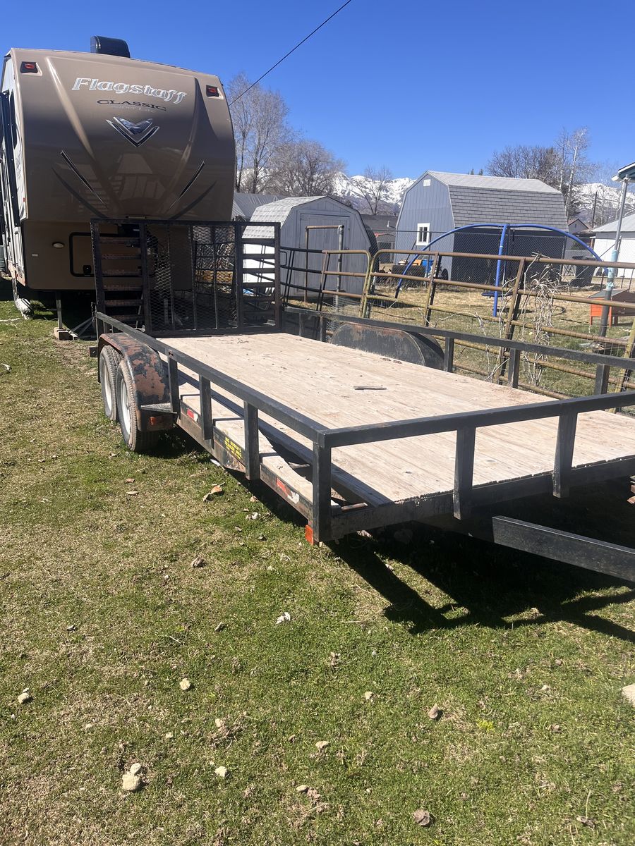 2013 Dual Axel Utility Trailer