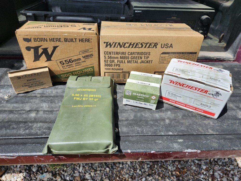 2000 Rounds Of 5.56 Ammo