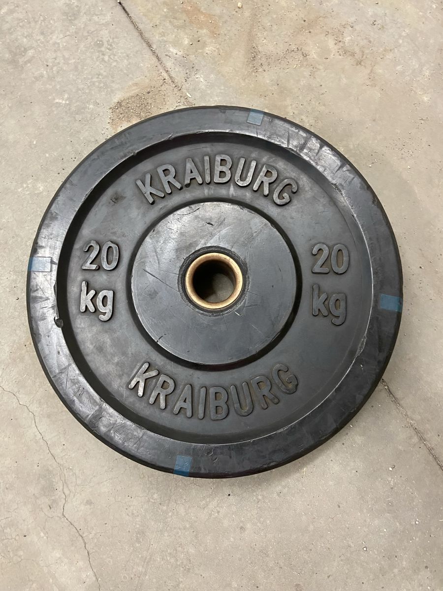 Kraiburg 20kg/44lb bumper plate