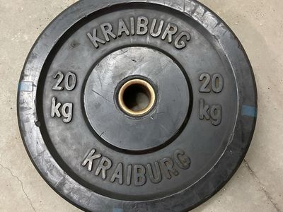 Kraiburg 20kg/44lb bumper plate
