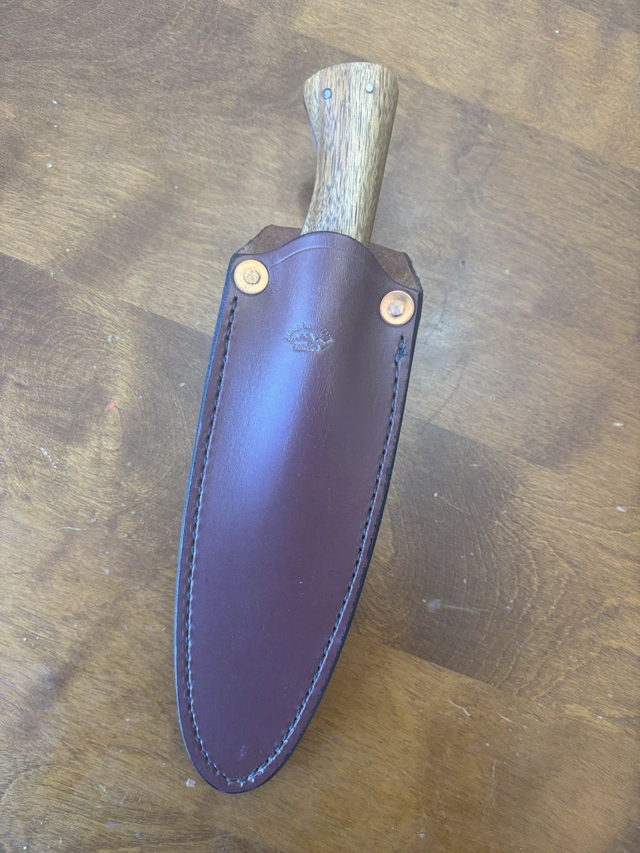 Handmade Knife From Farrier's Rasp