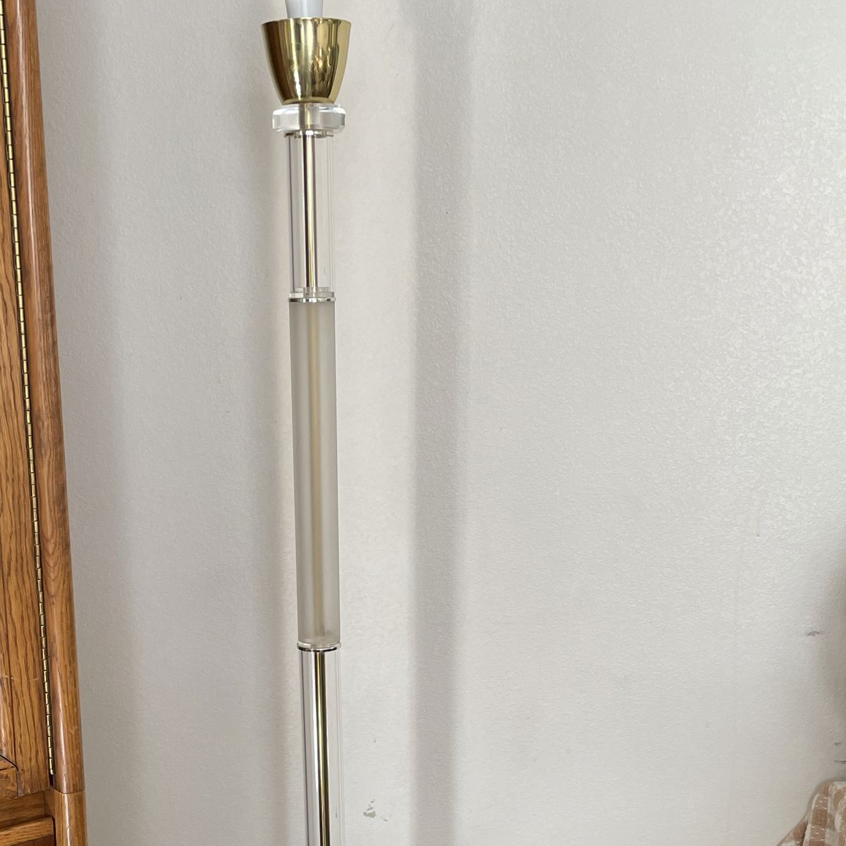 Lucite Floor Lamp - Original Vintage