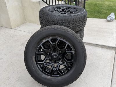 Ford F150 Expedition Rims and Tires 275/65R18 Goodyear Wrangler Territory AT
