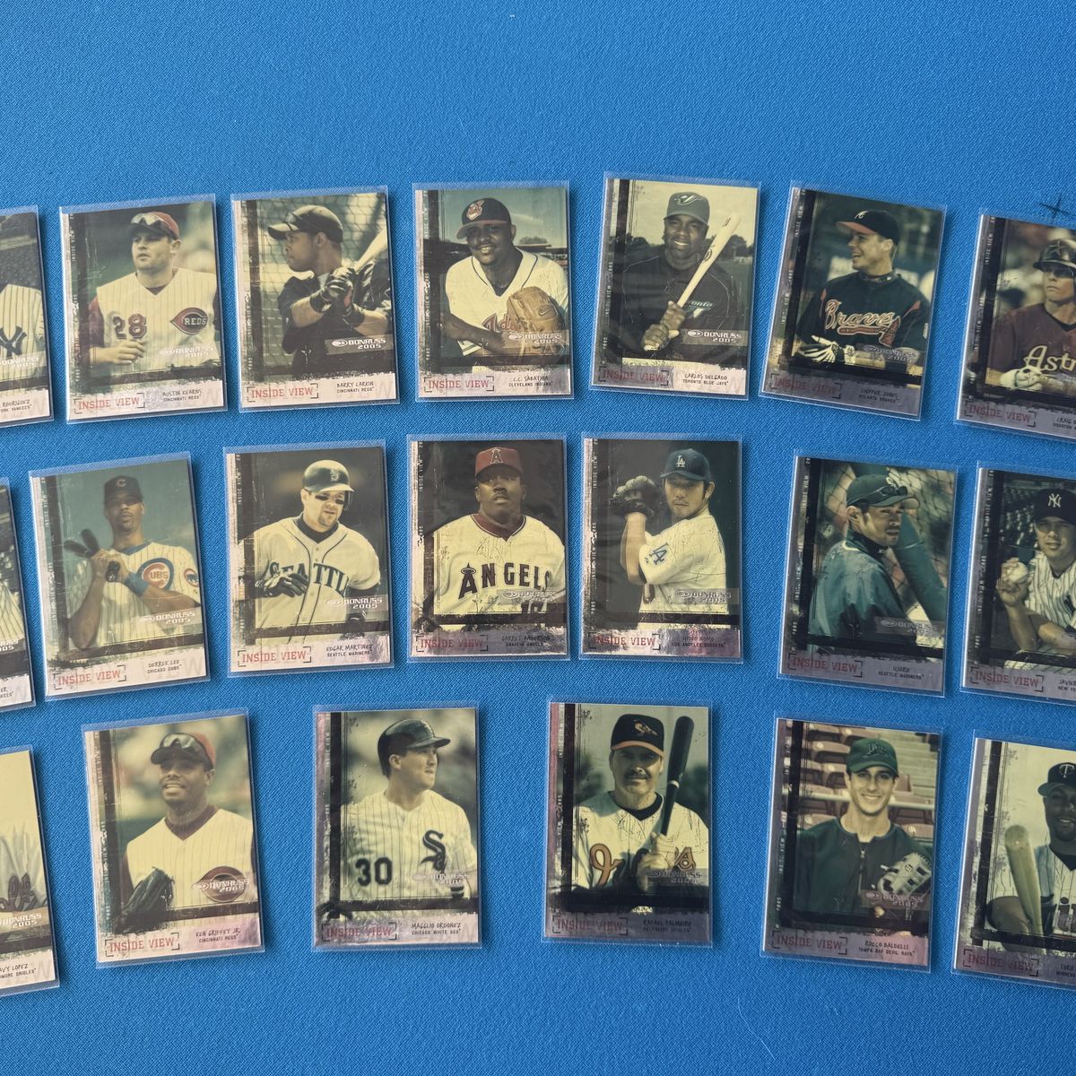 2005 Donruss Inside View Baseball Set Very Rare