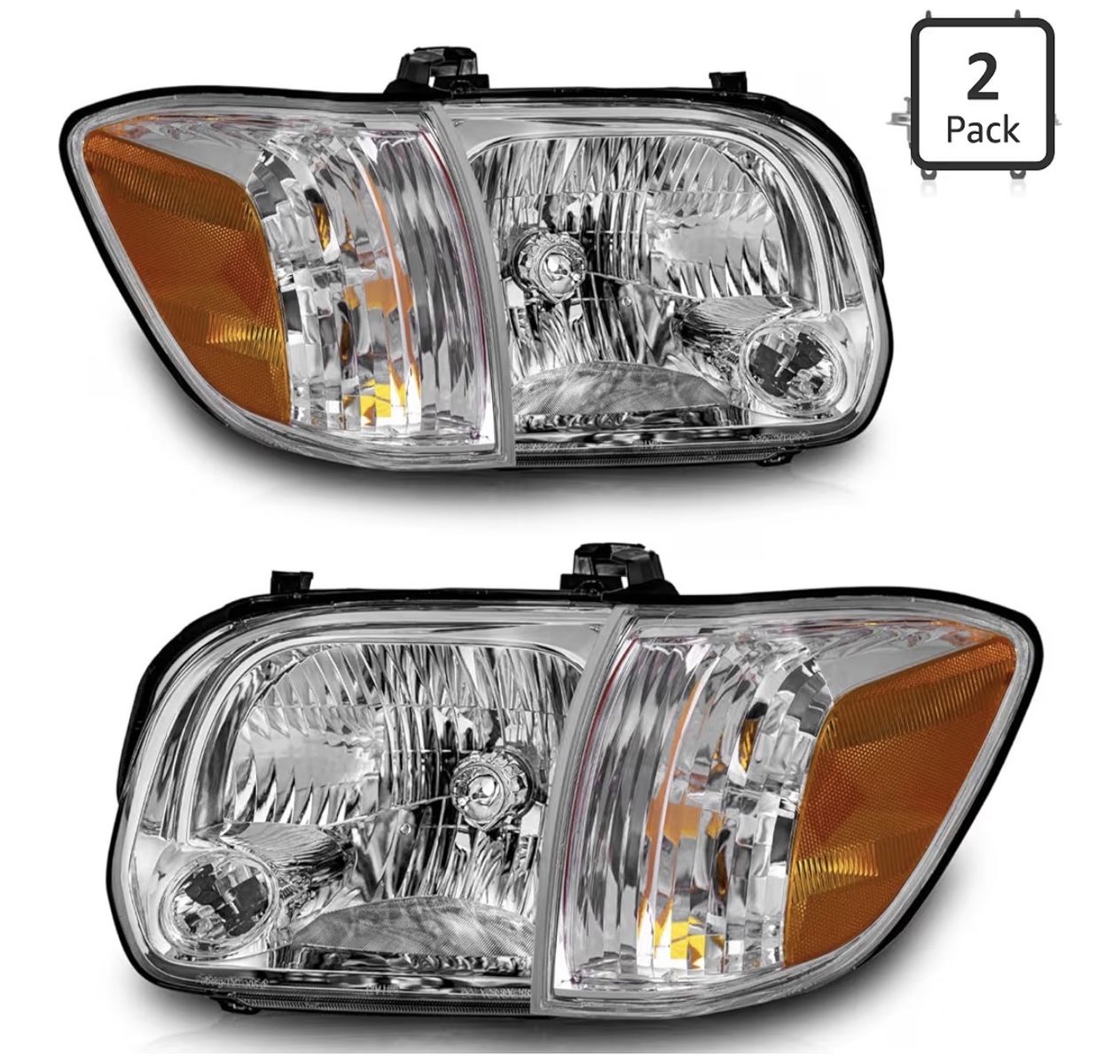 Headlights for 2005 2006 Toyota Tundra Double/ Cab