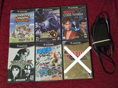 Nintendo Gamecube game bundle including Resident Evil Code Veronica X! trades considered!