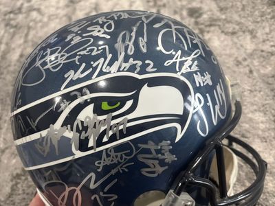 Seahawks Helmet & Shoes