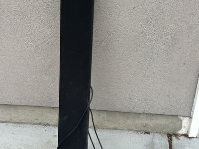 Black custom Soundbar Speaker with Wires - Used Audio Equipment