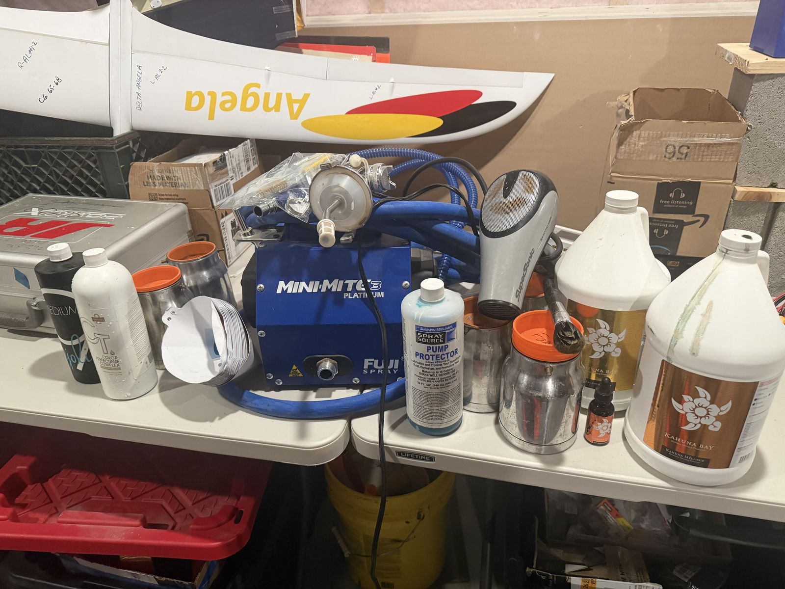 Fuji Spray Mini-Mite 3 PLATINUM HVLP Paint Sprayer System with Accessories body spray tan