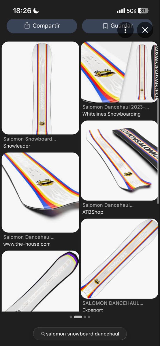 Salomon Dancehaul Snowboard 135