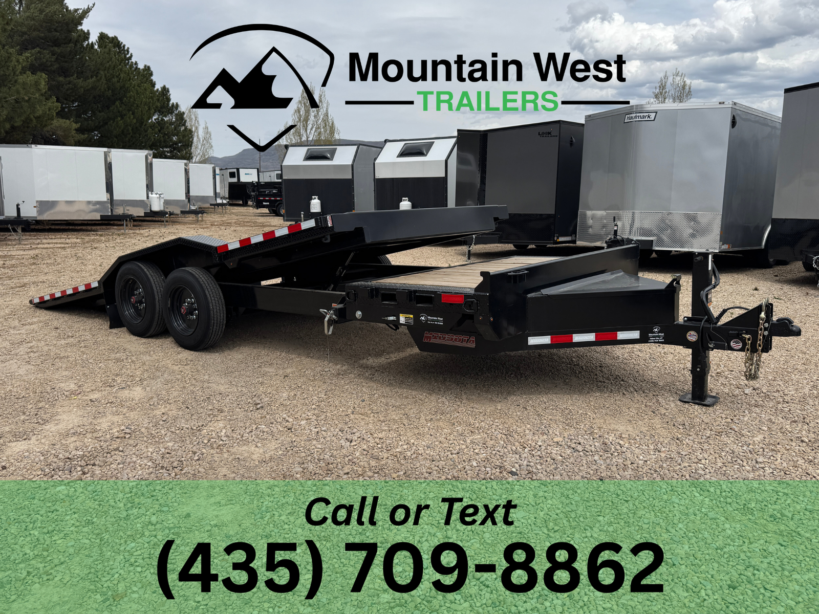 2026 Midsota 8.5X22-17.6K Wide Body Tilt Trailer