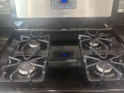 Whirlpool Gas Range Stove with Stainless Steel Finish