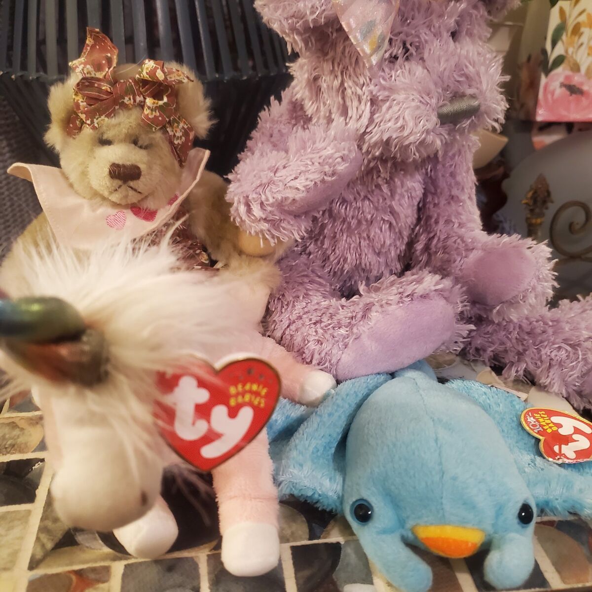 A Set of 6! 3 New Beanie Babies & 3 New Bears Fcfs