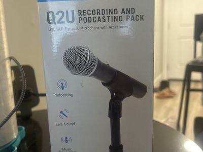 Samson Q2U Recording and Podcasting Pack
