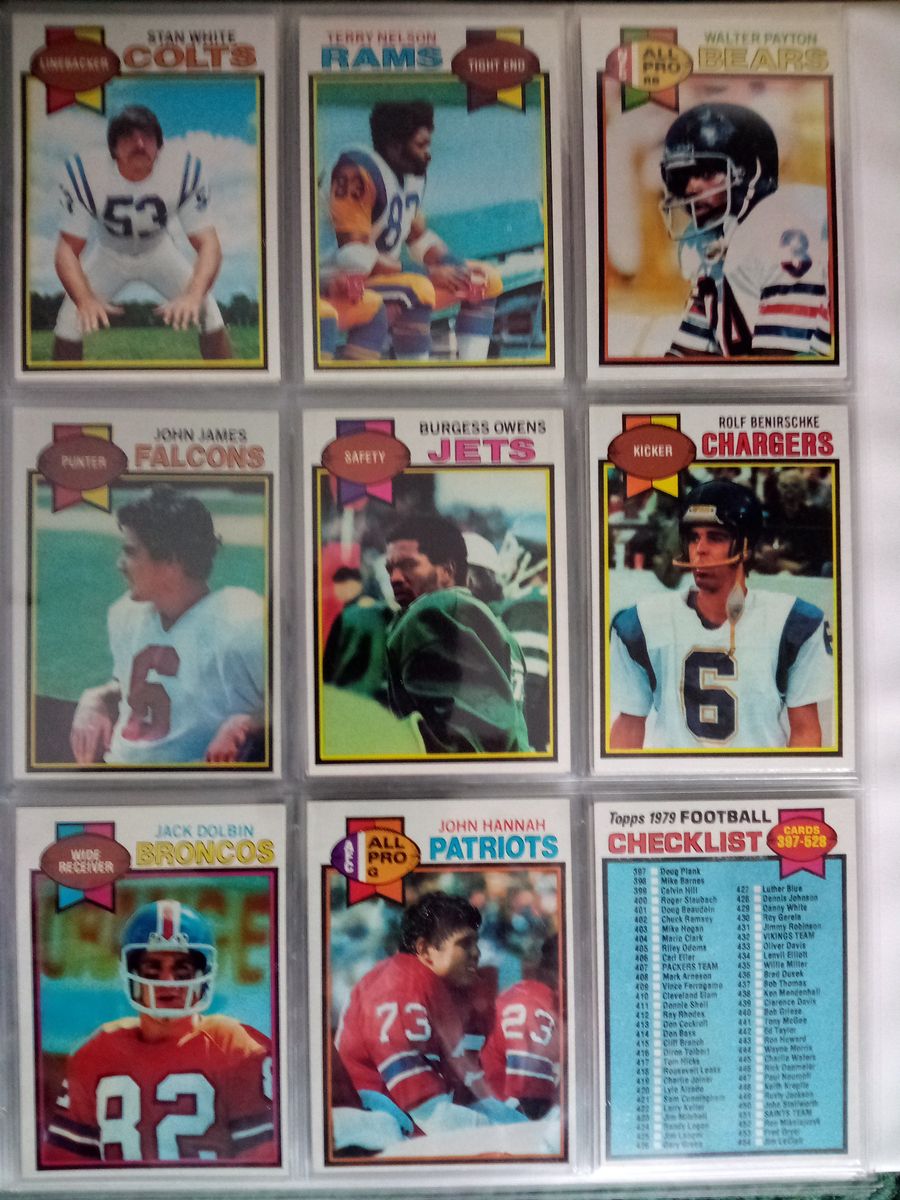 1979 Topps Football (partial set)
