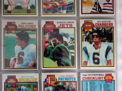 1979 Topps Football (partial set)