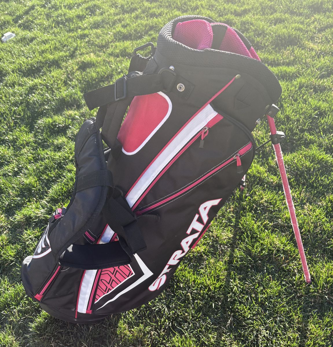 Golf Bag, Ladies / Women's Stand / Carry Pink