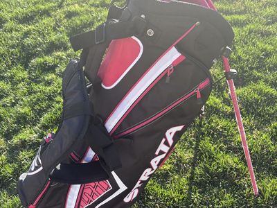 Golf Bag, Ladies / Women's Stand / Carry Pink