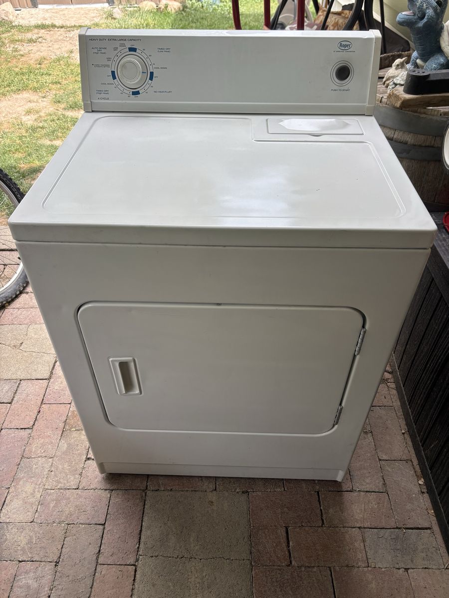 Roper electric dryer