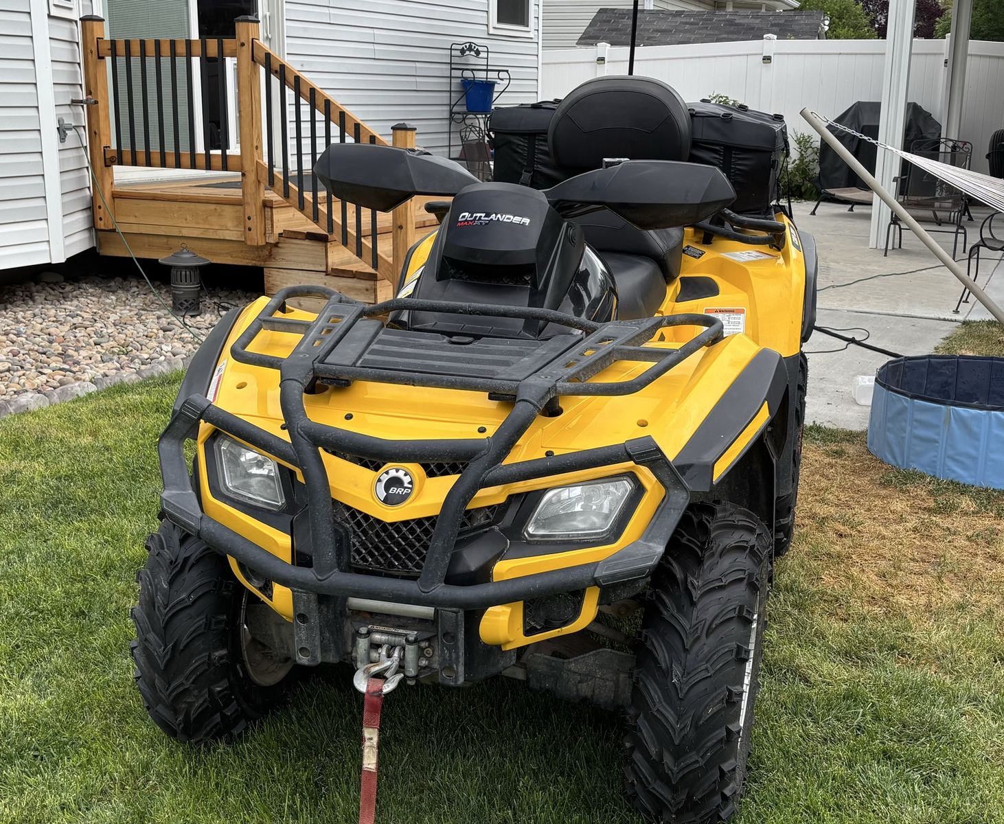 2012 Can-Am Outlander Max XT 650 EFI ATV - Low Miles, New Tires